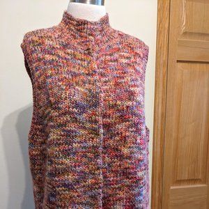 Talbots Ladies Luxury Sweater Vest  SZ XL